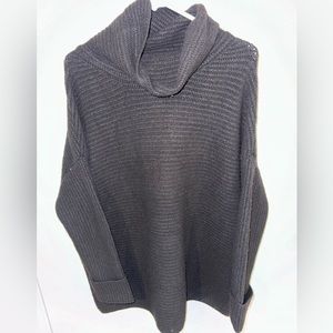 Joan Cass black oversized sweater NWT size small